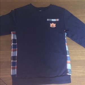 Auburn University sweatshirt blue and orange women